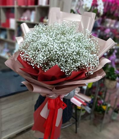 Букет цветов из: Гипсофила в Ржавки